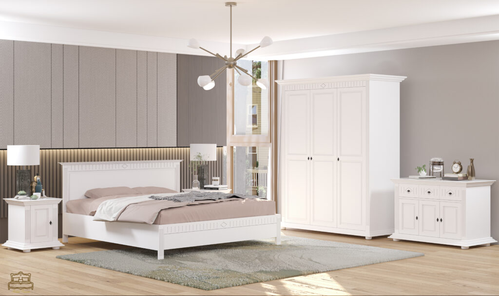 Massive wood furniture: suggestions for a single personal interior 6 Adele wooden bedroom