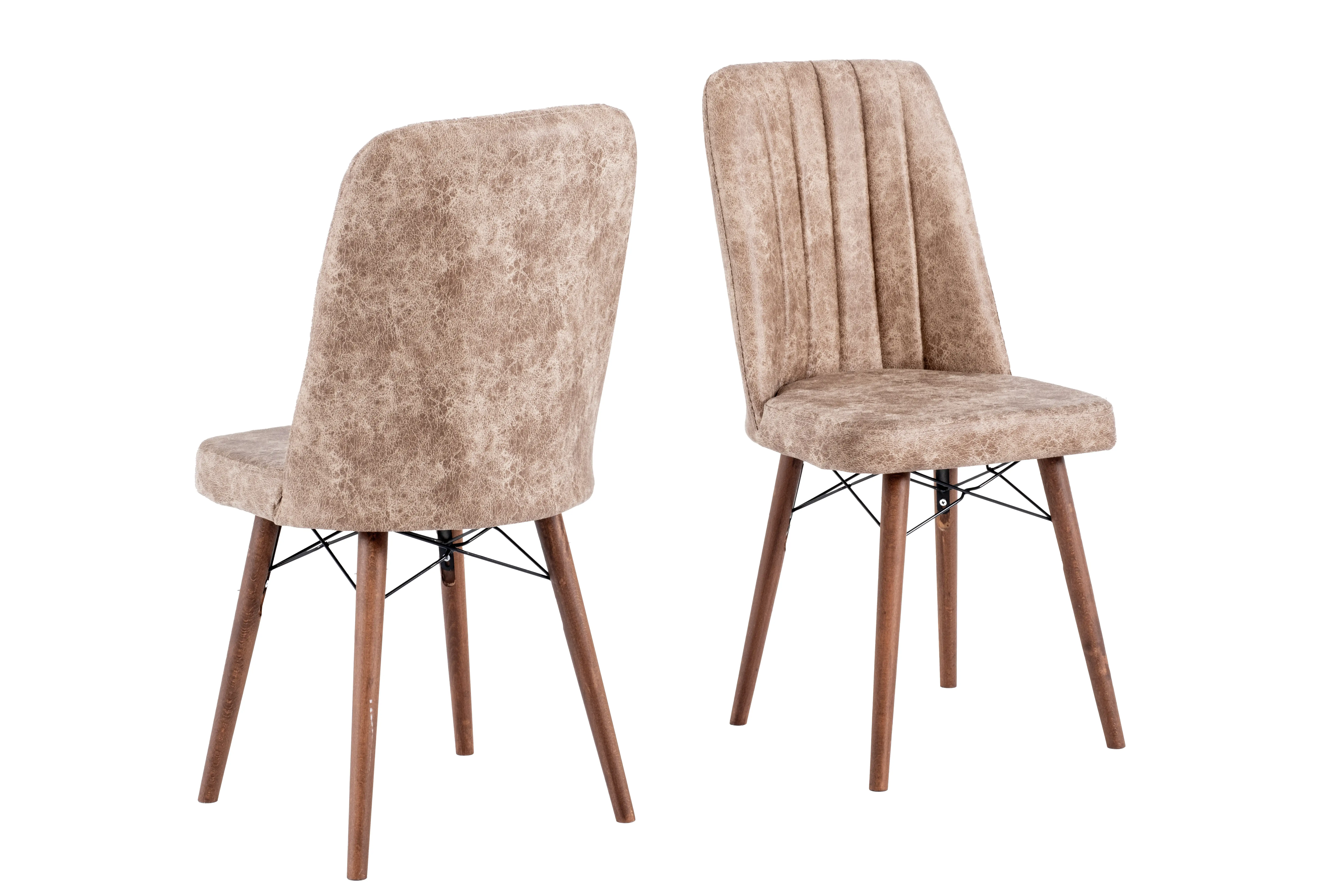 Beige Madrid padded chair