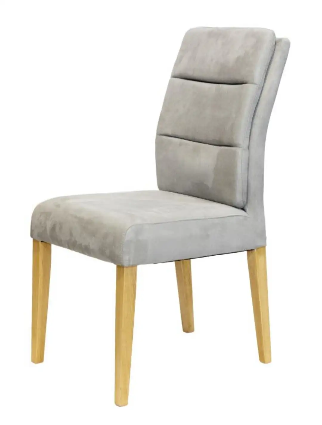 Gray padded chair