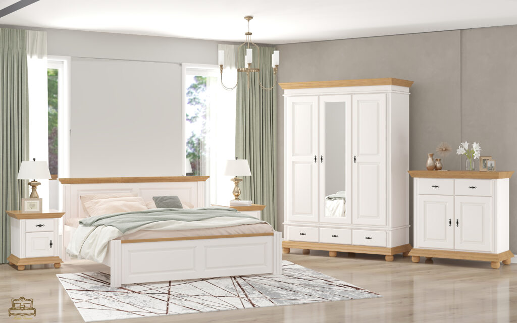 Wooden furniture: harmony and quality in your home 2 Select 2 bedrooms 2 solid, white/nature - wooden furniture: harmony and quality in your home