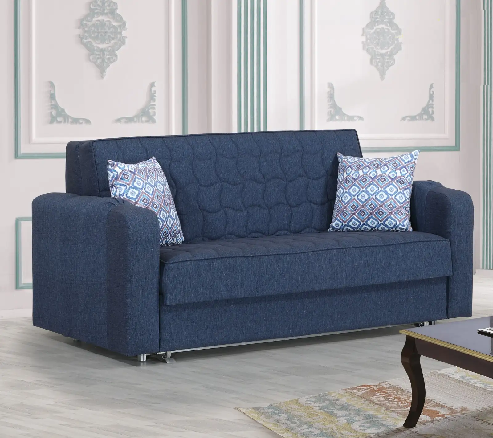 Sofa bed with 2 key seats