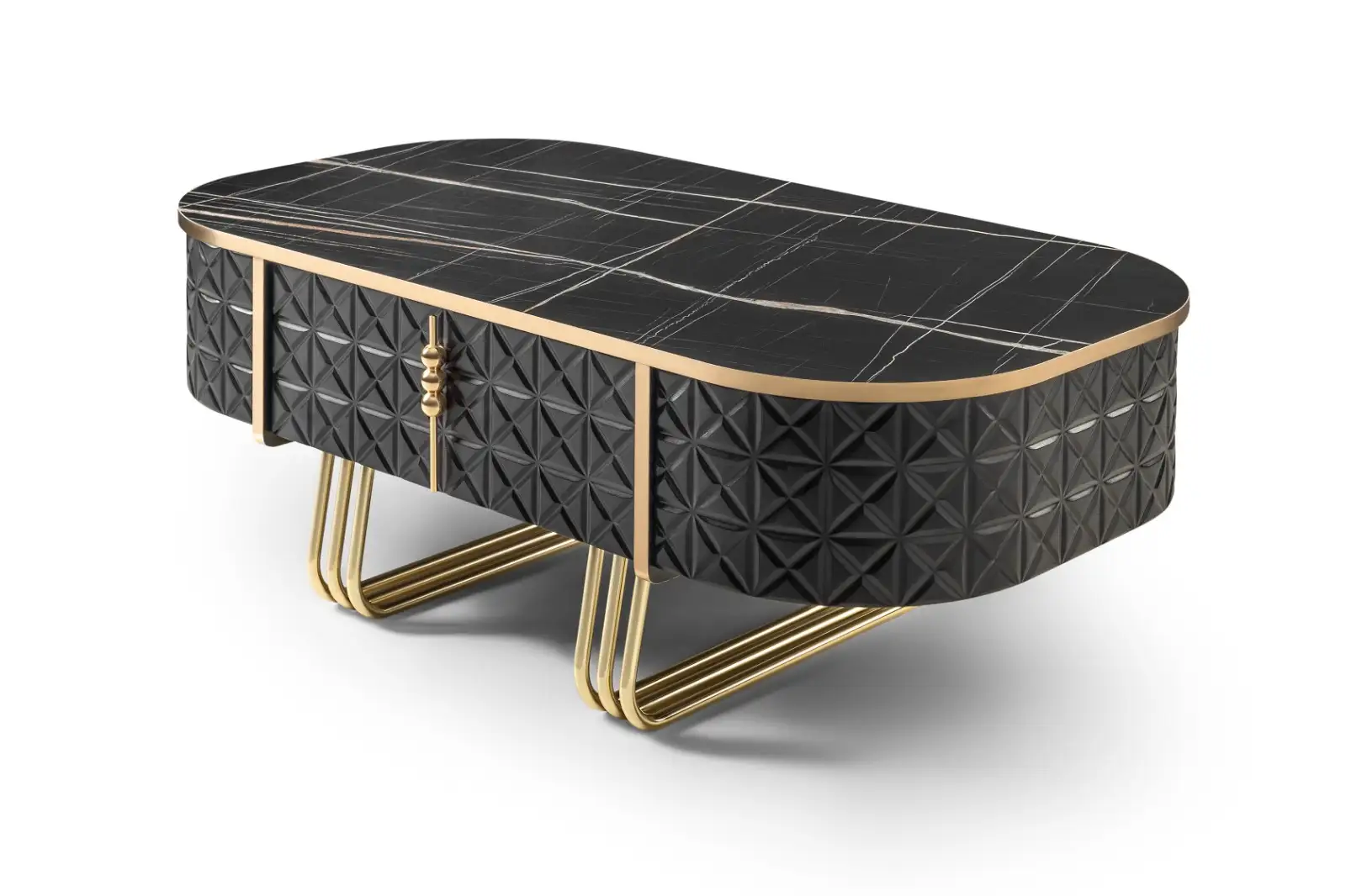 Black table in Barcelona