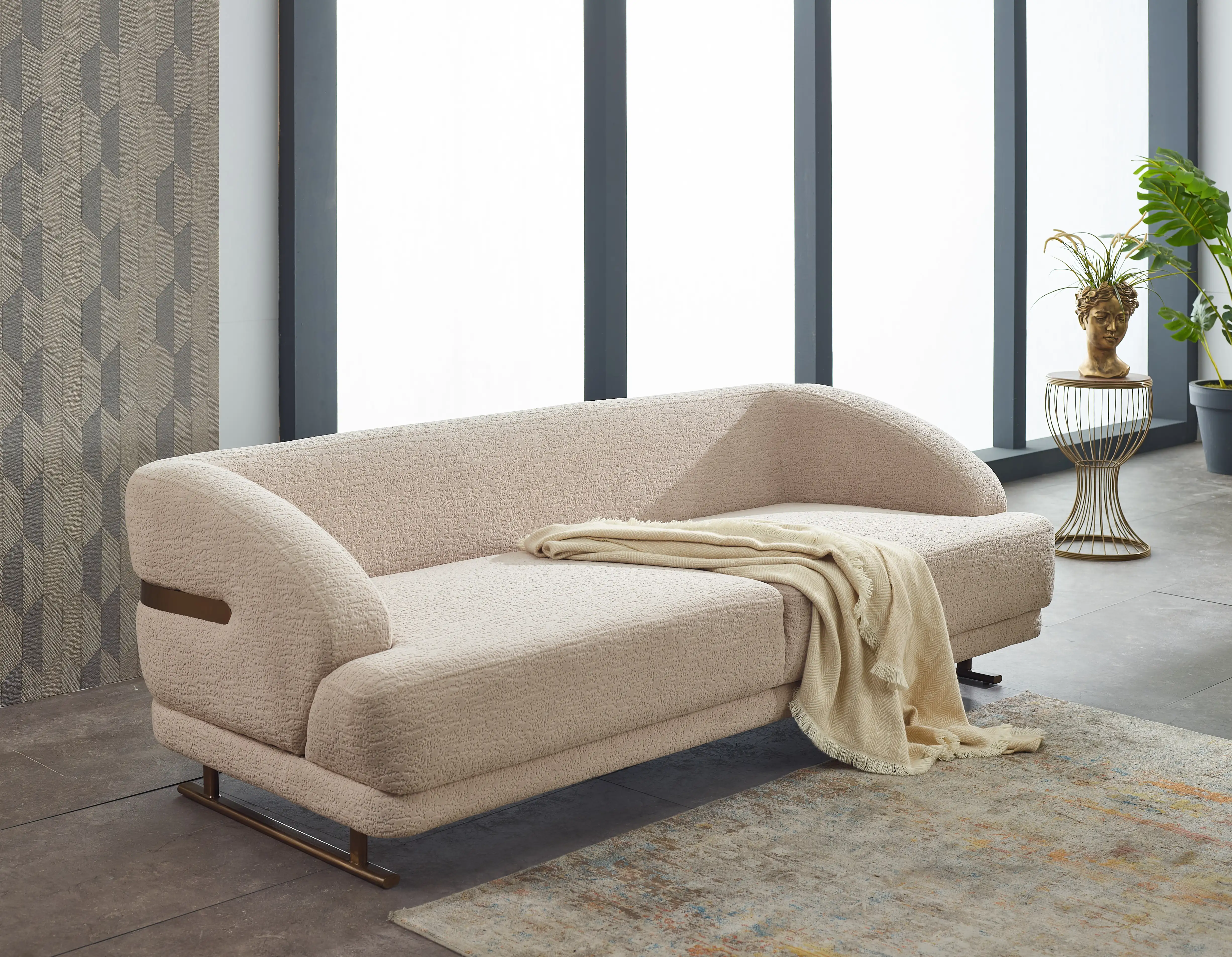 Fixed sofa 3 Modern Panamera Place