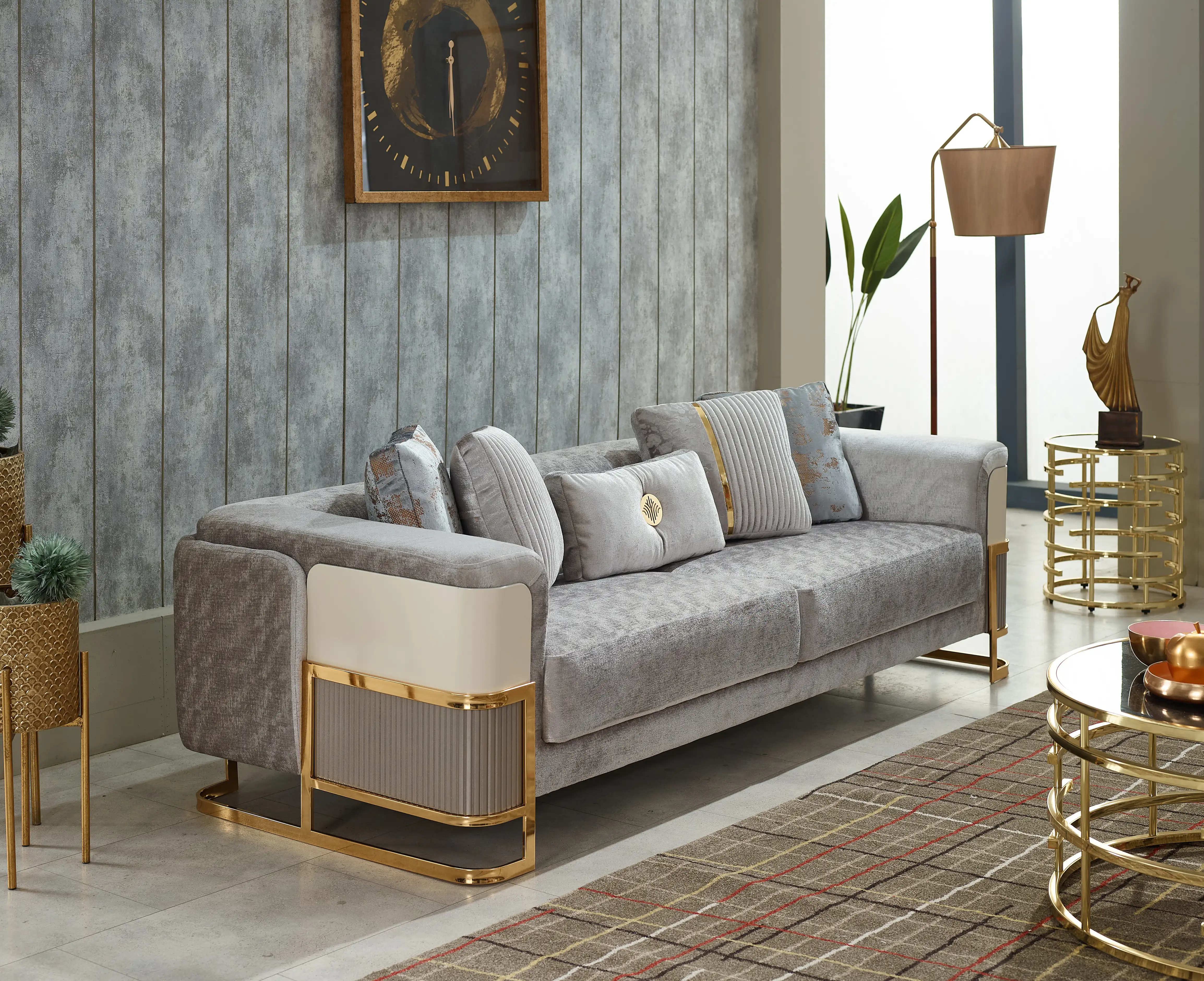 Fixed sofa 3 place gallery
