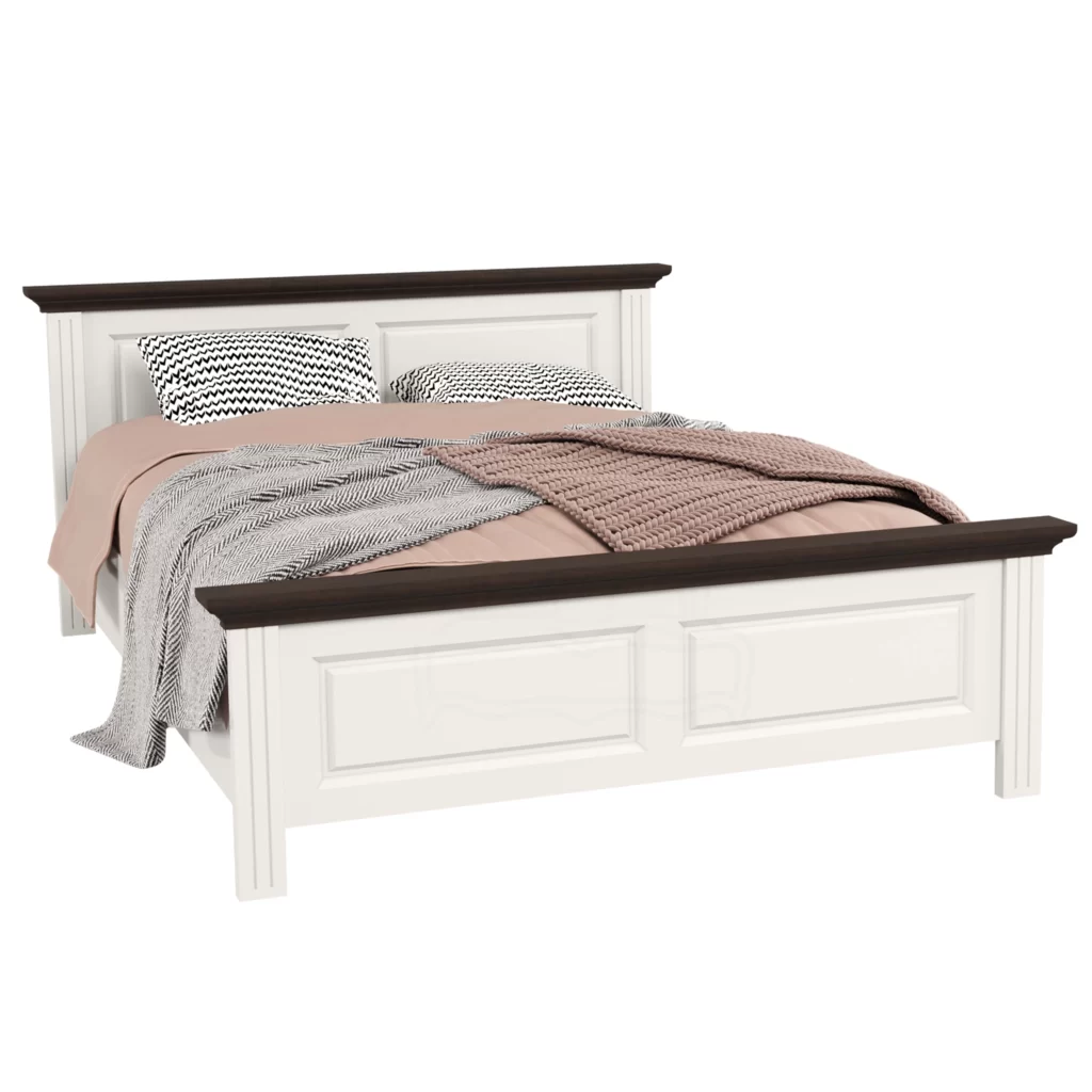 Choose a 140x200 wooden bed for your style 5 Pat select solid white wooden walnut