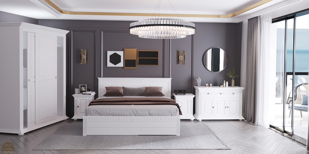 Solid wood wood beds for a nourishing sleep for the mind and body 4 Adele 2 Solid bedroom, white wood