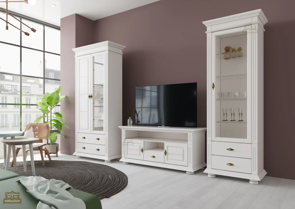 Luxury and refinement: 17 Premium colors for solid wood living room furniture 2 Solid wood living room furniture