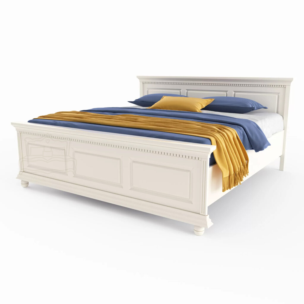 Beds of solid wood beds for a nourishing sleep for the mind and body 2 Pat Luxus Solid White Wood 140x200 - Sleep