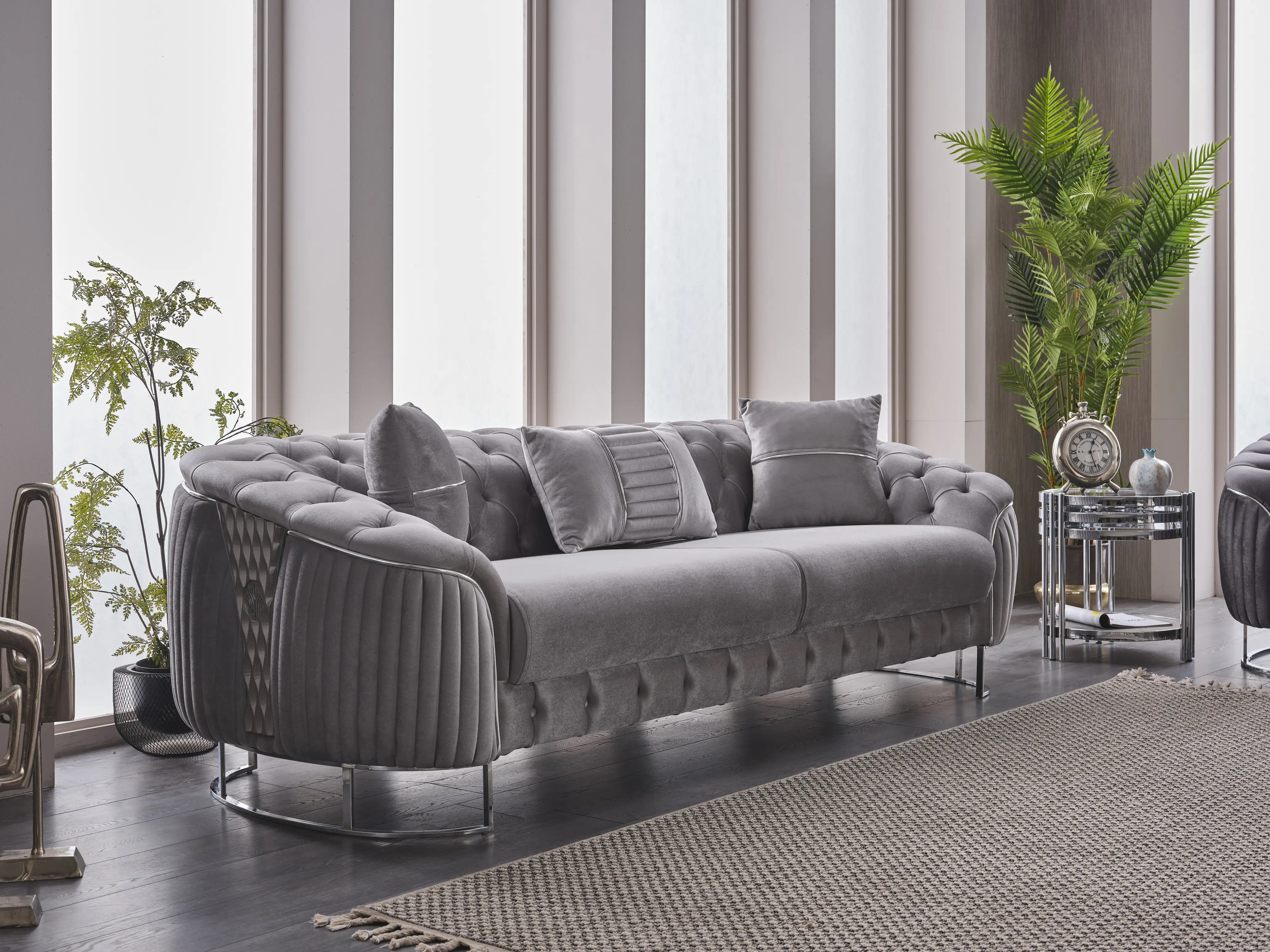 Fixed sofa 3 luxury luxury places