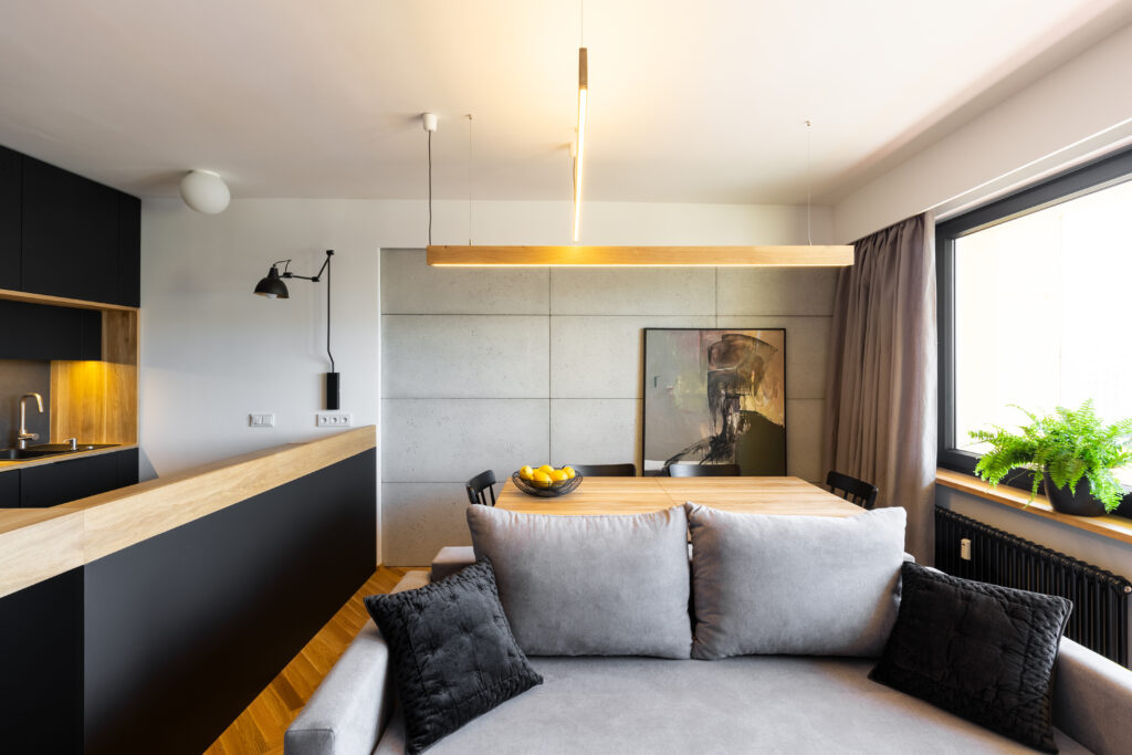 Ideas for the arrangement of the kitchen and kitchen: design in a small apartment 3 Ideas for the arrangement of life and kitchen: design in a small apartment