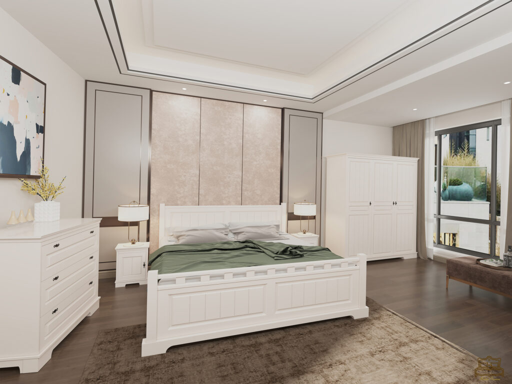 Wooden furniture: harmony and quality in your home 4 Cristiana White Chamber in solid wood