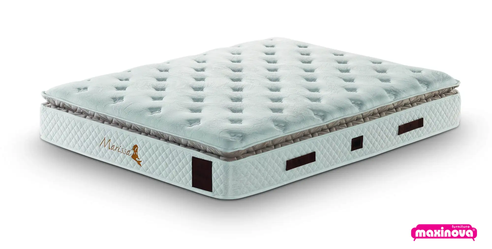 Mattress with topper marisa-soft dity