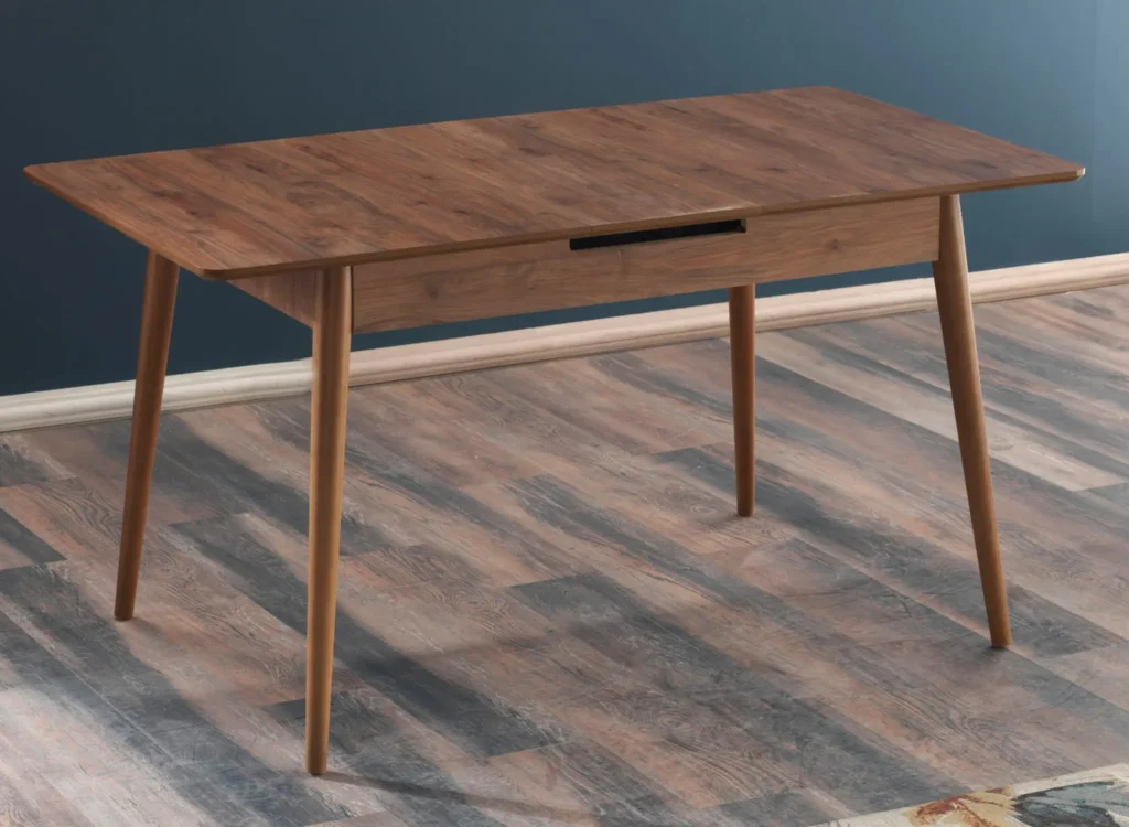 Estestable table Turin, walnut