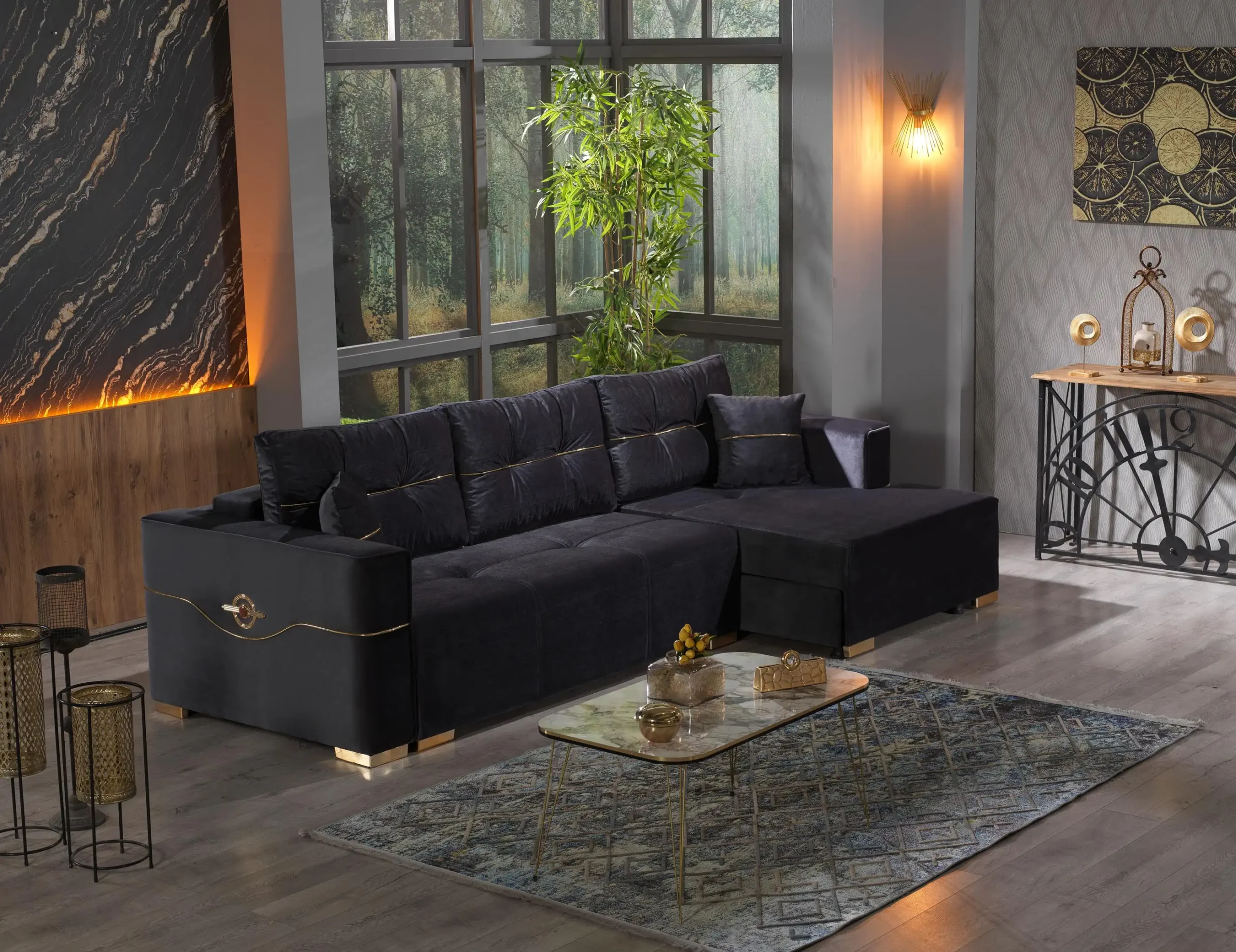 How to access an extensible corner in a modern life