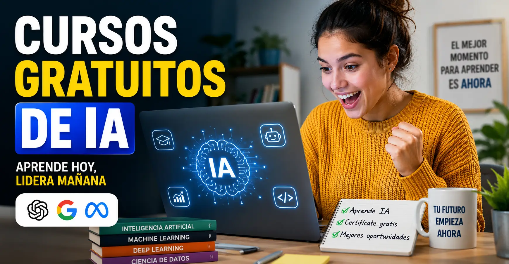 Cursos gratuitos de IA